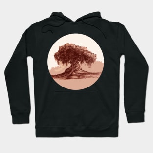 Willow Tree Red Hoodie